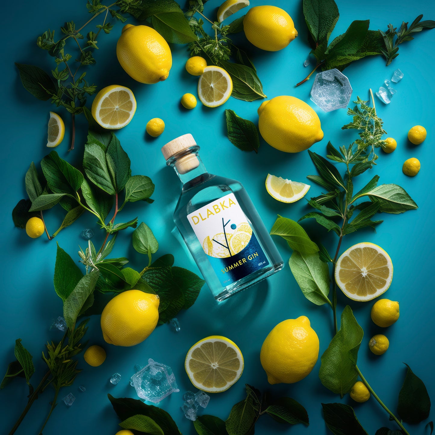 Dlabka Summer gin 45% 50cl