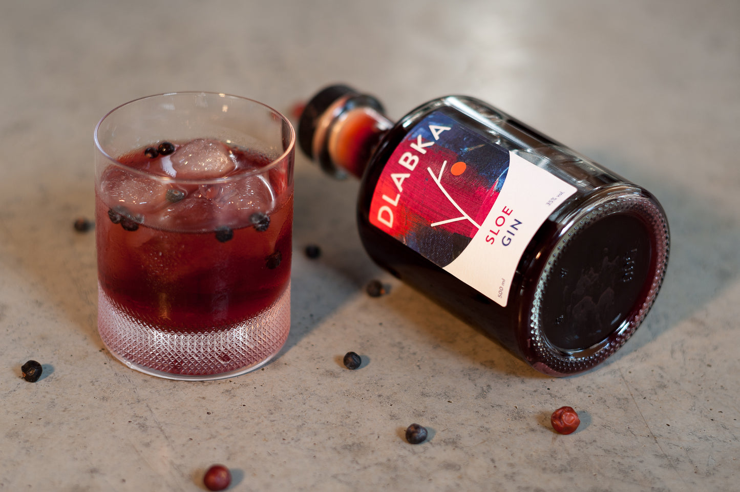 Dlabka Sloe gin 35% 50cl