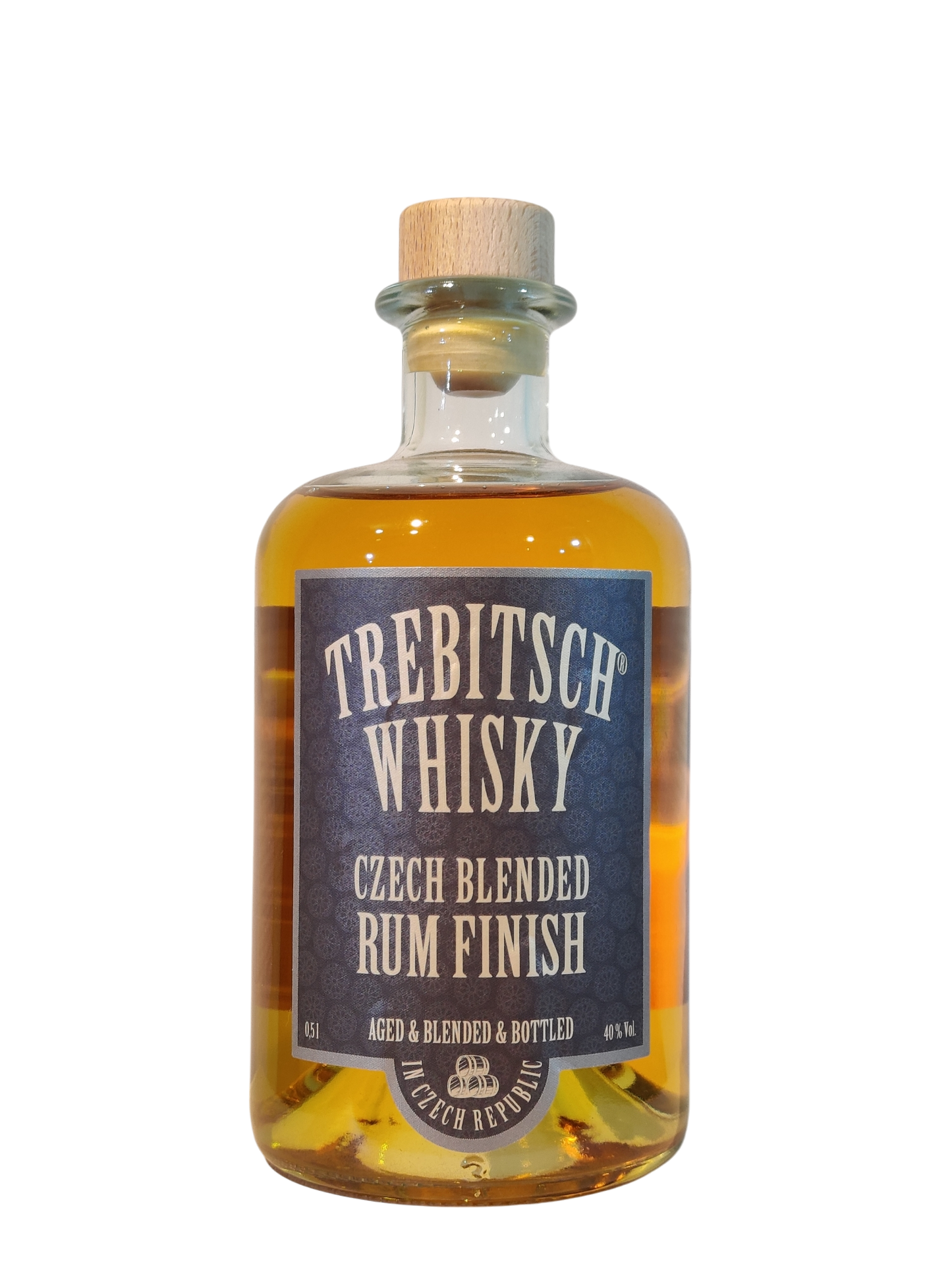Trebitsch Rum finish blended whisky 40% 50cl