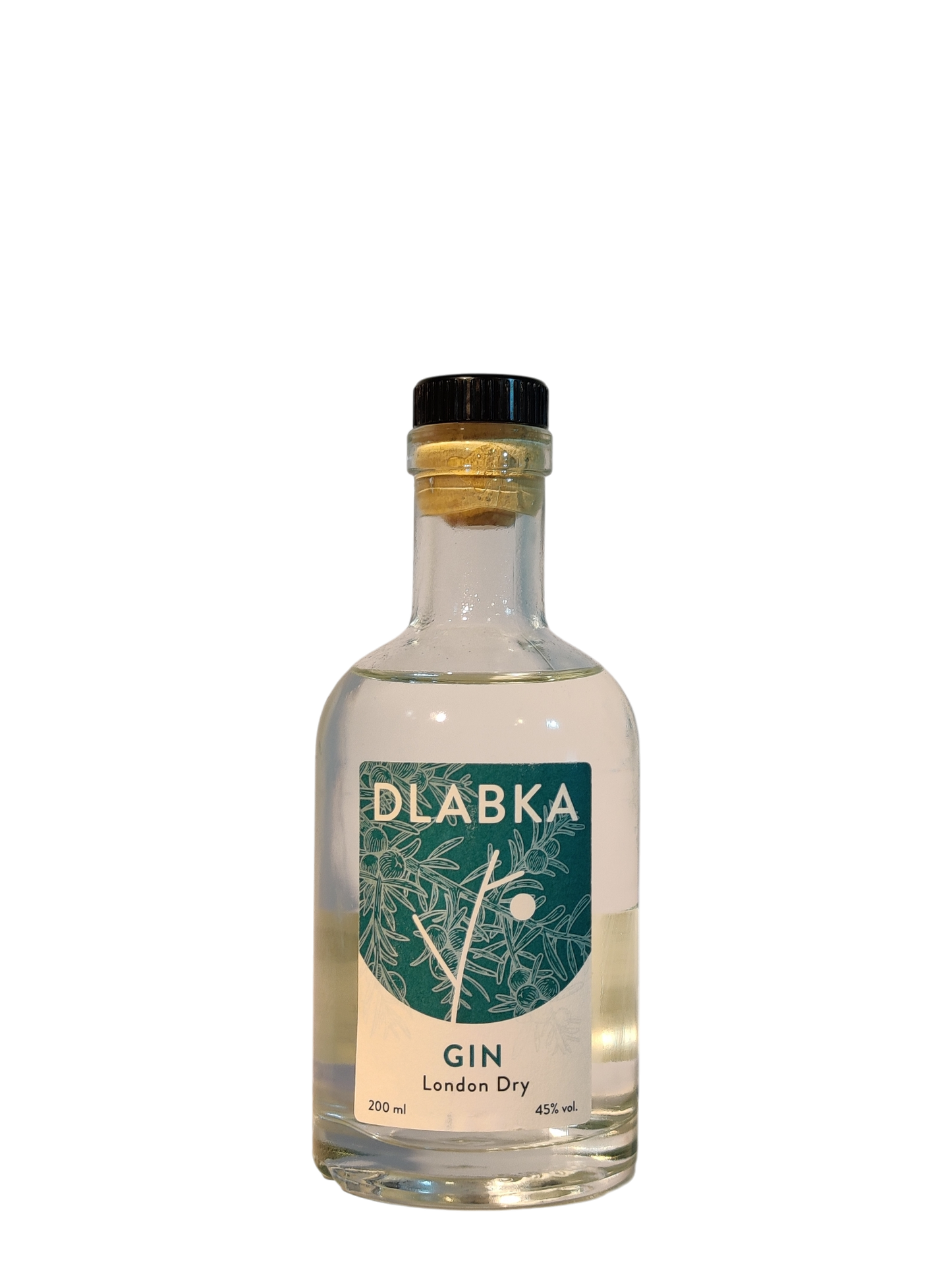 Dlabka London dry gin 45% 20cl