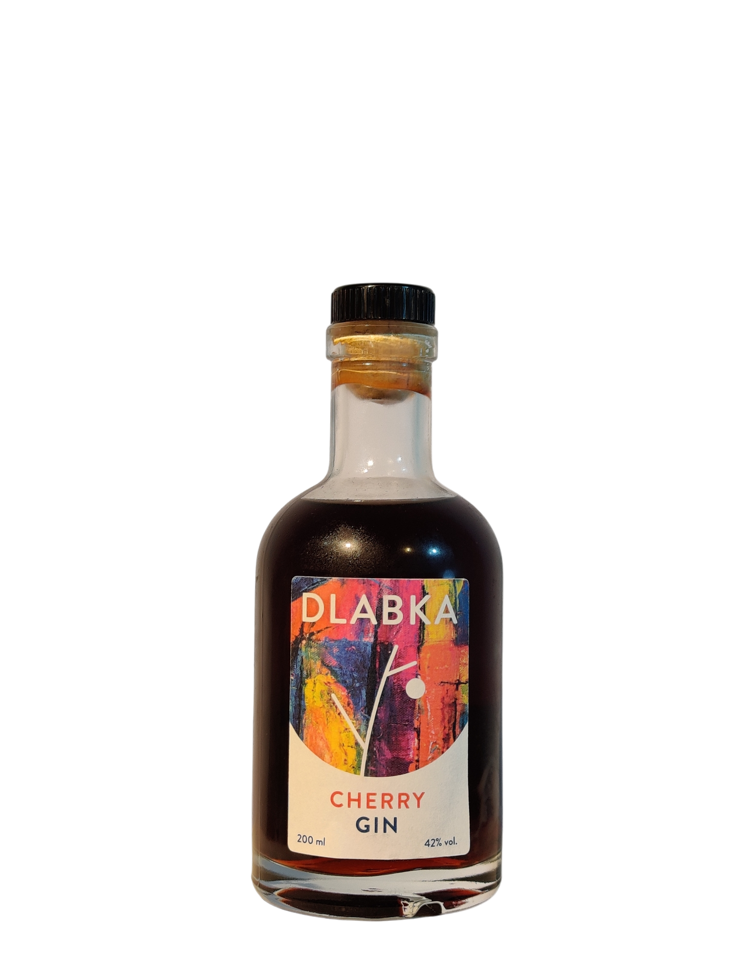 Dlabka Cherry gin 42% 20cl