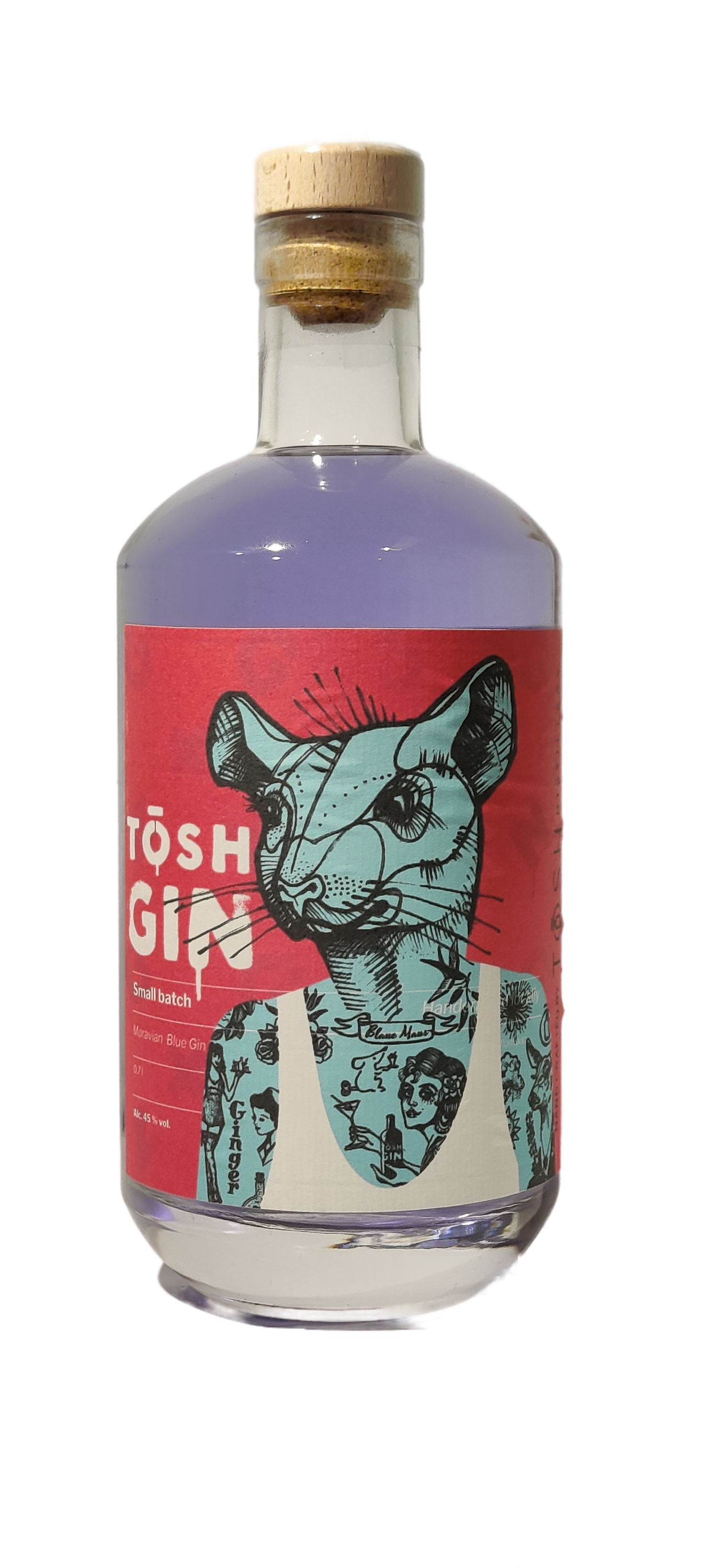 TOSH Gin Bleu 45% 70cl