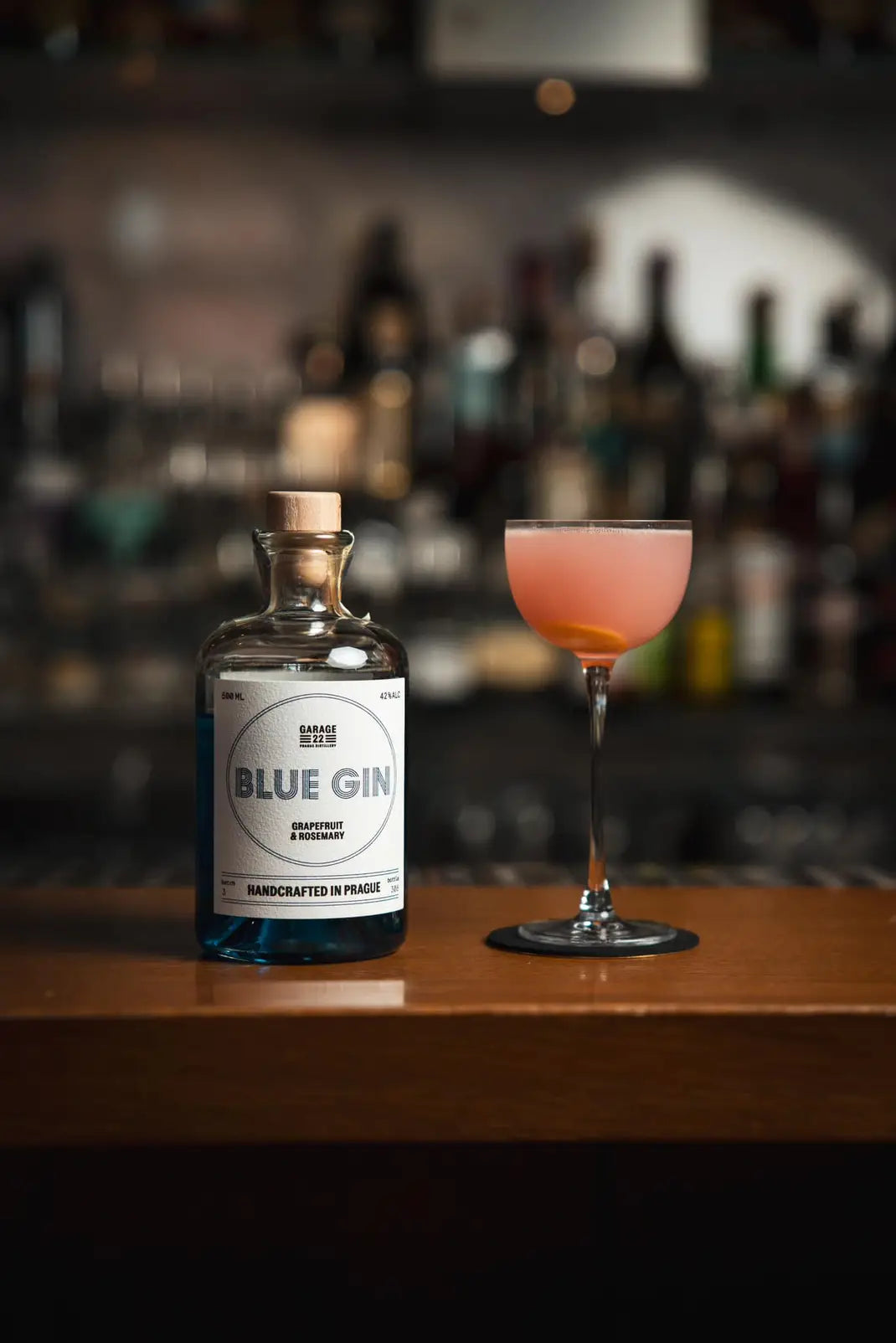 Garage 22 Bleu gin 42% 50cl